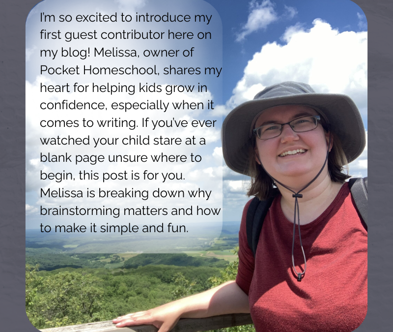 Building Brave Writers: Simple Brainstorming Tools That Work